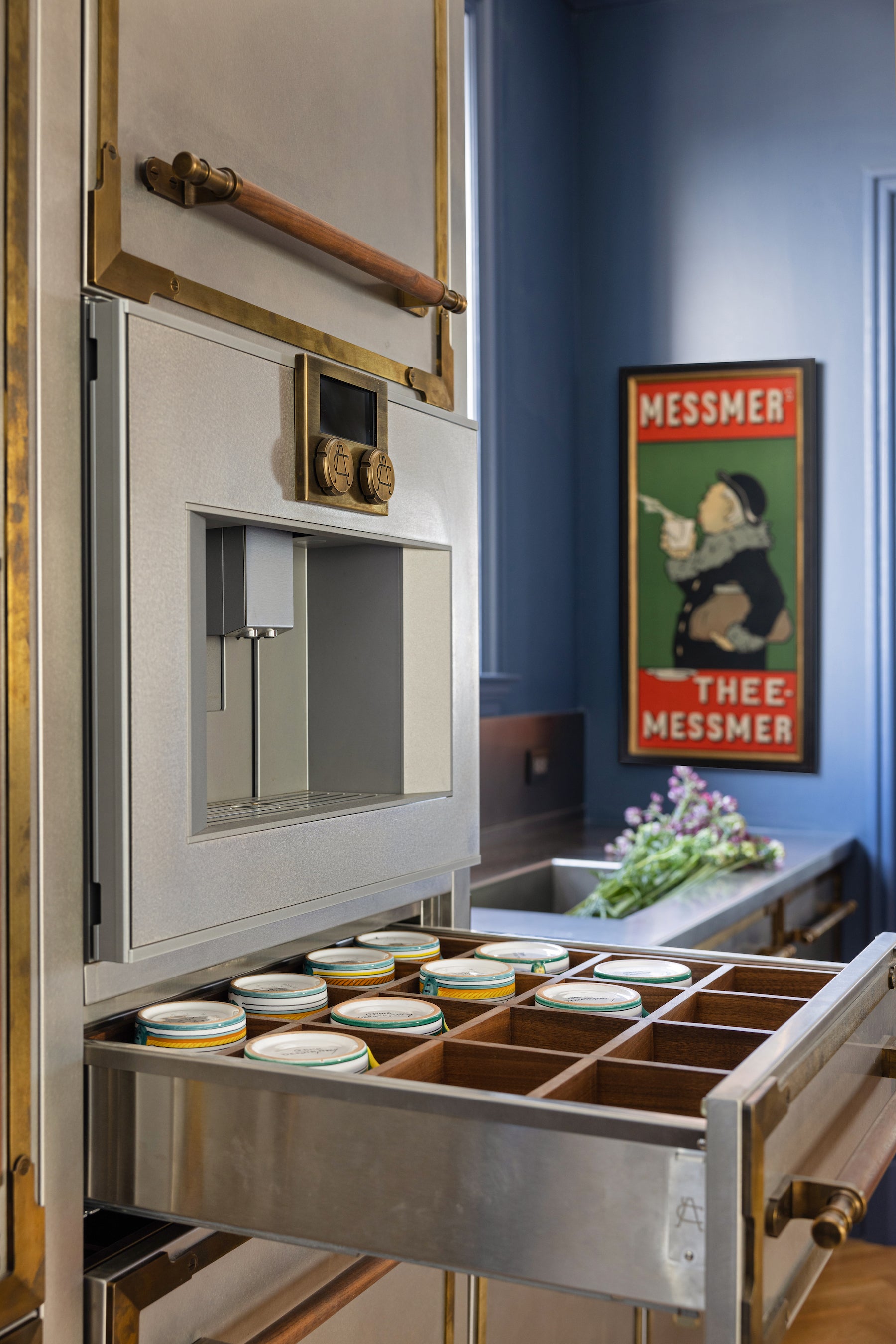 silver luxury kitchen cabinets